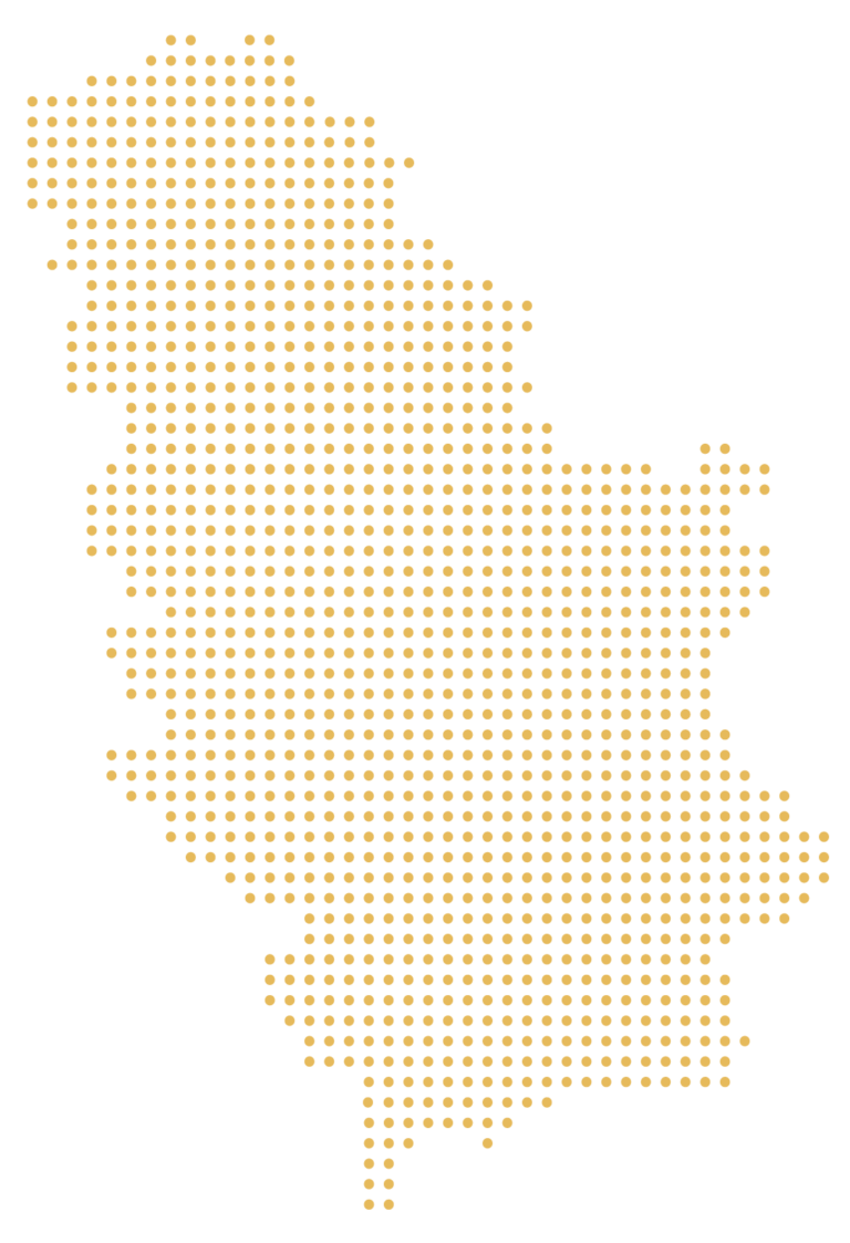 Srbija mapa pixels